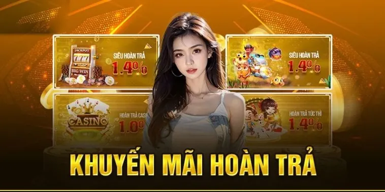 Hoàn Trả Không Giới Hạn Hitclub Càng Cược Càng Lời